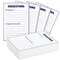 100 Sheet Suggestion Cards - Blank Feedback, Comment Cards for Office, Restaurant, Retail, School, Church (4x6 In)